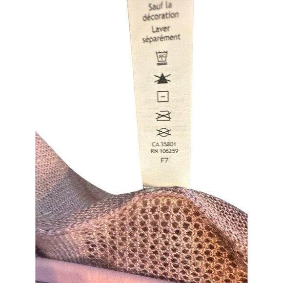 Lululemon Calm and Collected Wrap Womens Size M Heathered Vintage Mauve EUC - Picture 7 of 7